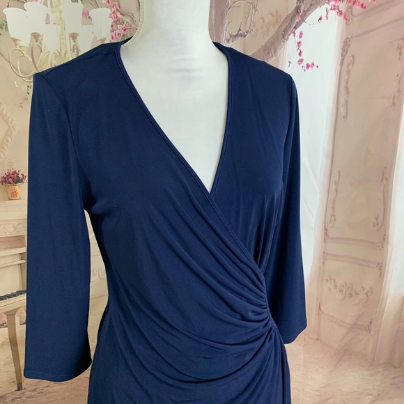 SOLD NEW Laundry By Shelli Segal Faux Wrap - Picture 3 of 8